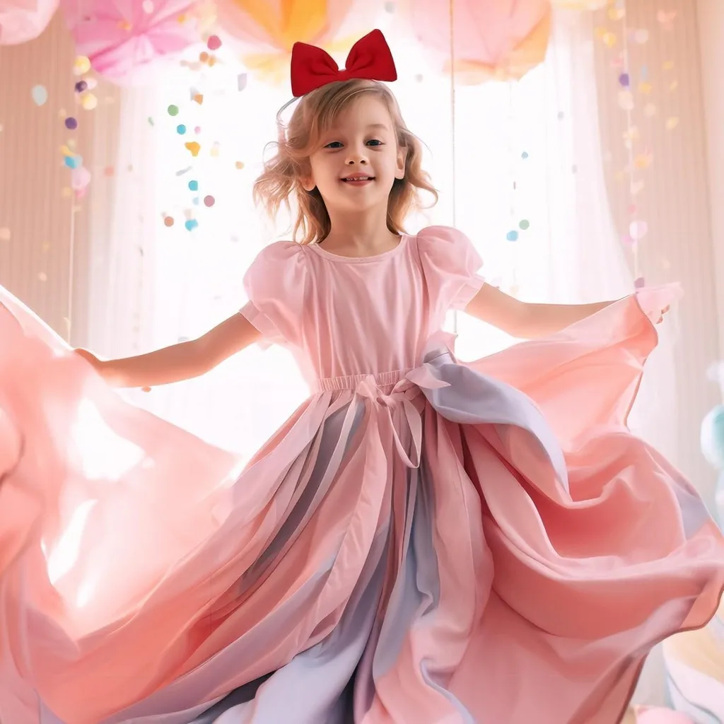 Cute Girls Red Big Bow Headband Snow White Cosplay Props Headwear for Kids Head Hoop Princess Headband Hair Aceessories view 2