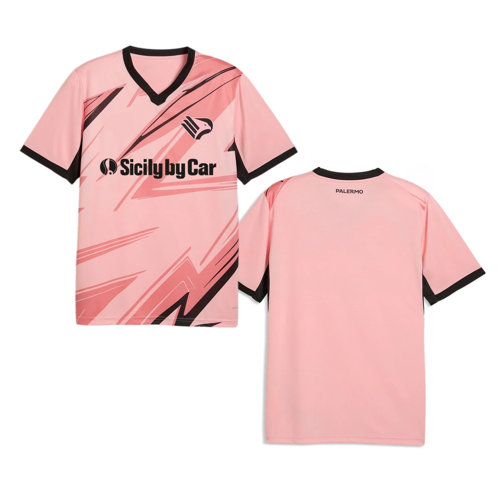 2026-27 Italy New Men Soccer Breathable Dry-fit Top Adult T-shirt Palermo FC Unisex Outdoor Sports Home Training Football Jersey