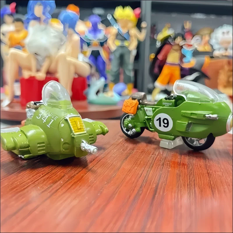 Hot Gk1-9 Dragon Ball Figure Mini Vehicle Spaceship Submarine Space Pod Statue Pvc Desktop Decoration Collection Model Toy Gift