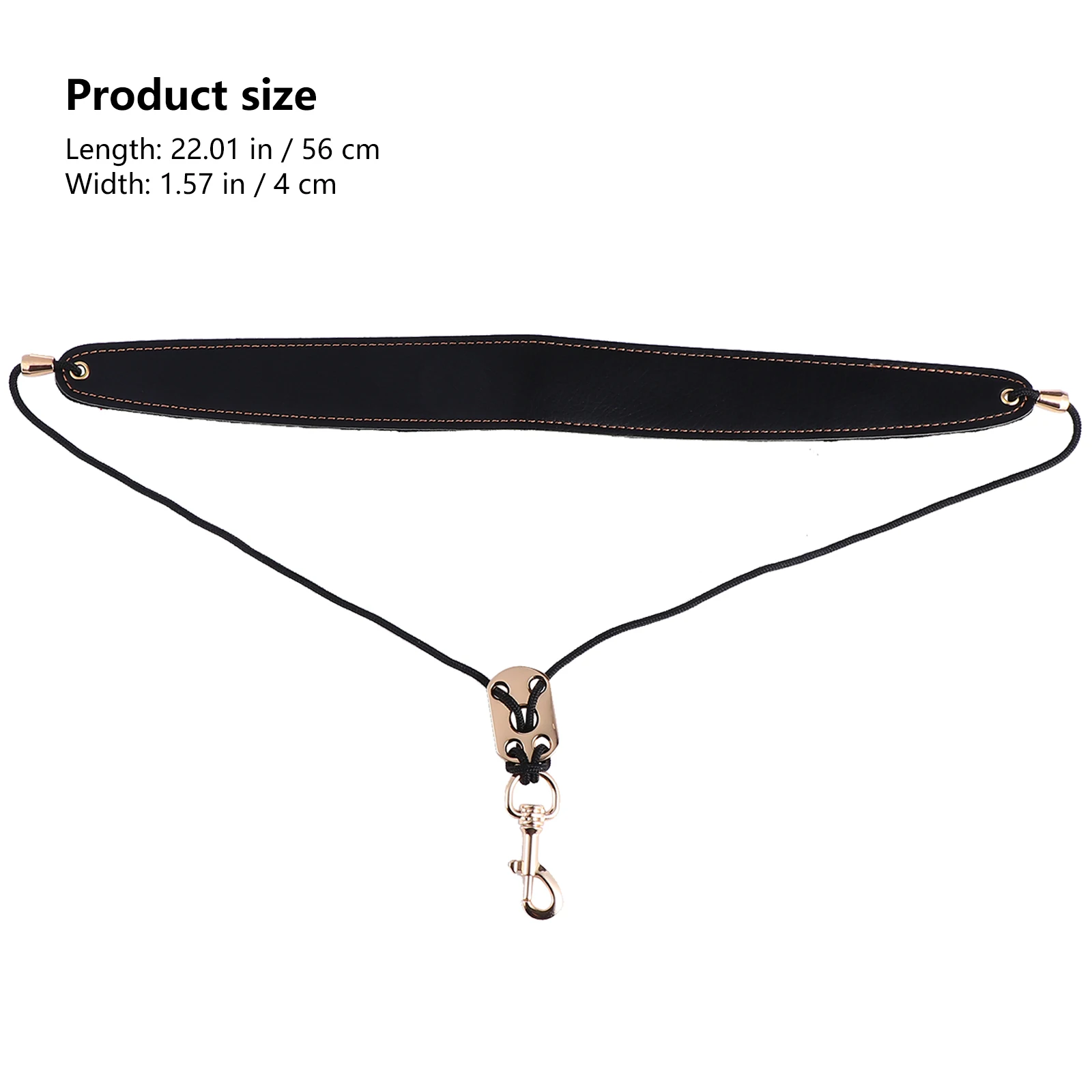 

Saxophone Strap Neck Strip Soprano PU Replace Alto Accessory Metal Harness Child Tenor
