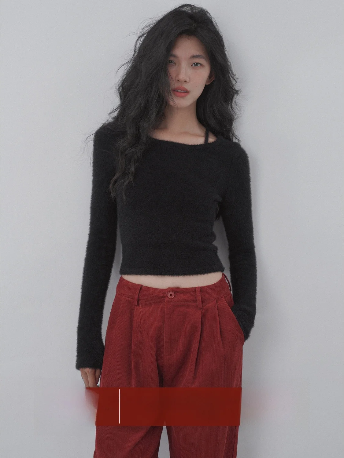 

EIGHTHMONTH Early Autumn Slim Fit Knitted Sweater Women's Faionable Casual Sle 2025 New Arrival Teen Girls Knitwear