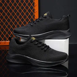 Male Sneakers Summer Mesh Breathable 2024 Trendy Fashion Tennis Shoes Free Shipping Outdoor Running Casual Sports Shoes for Men