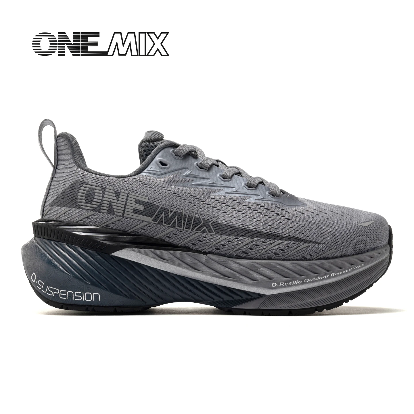 ONEMIX – leichte Laufschuhe für Damen und Herren, stabil dämpfende Sportschuhe, sprungfeste Wanderschuhe für den Außenbereich, neu – Detail 21