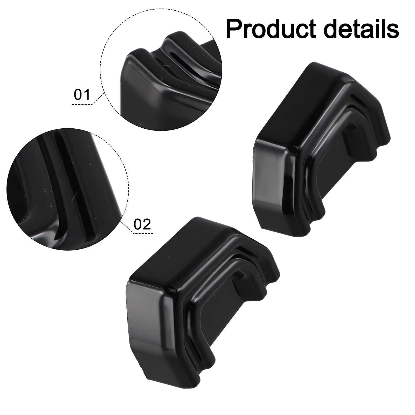 

T2 Accessories Trailer Hook Cover Exterior Upgrade Modified Design For Vehicles ABS Plastic Material Carbon Fiber Appearance