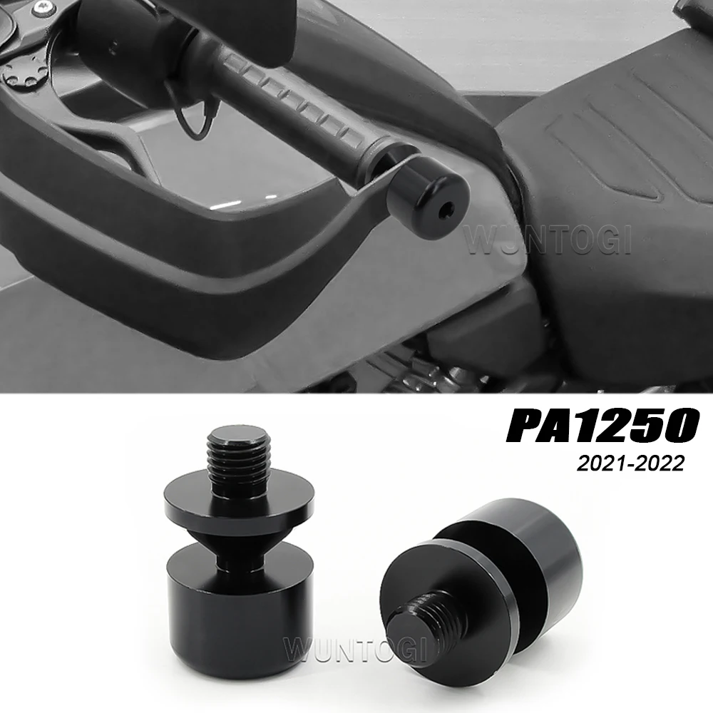 For Pan America 1250 pa1250 PA 1250 S 2021 2022 Motorcycle Handlebar End Weights fit  Aluminum Grips Cap Plug Anti-vibration