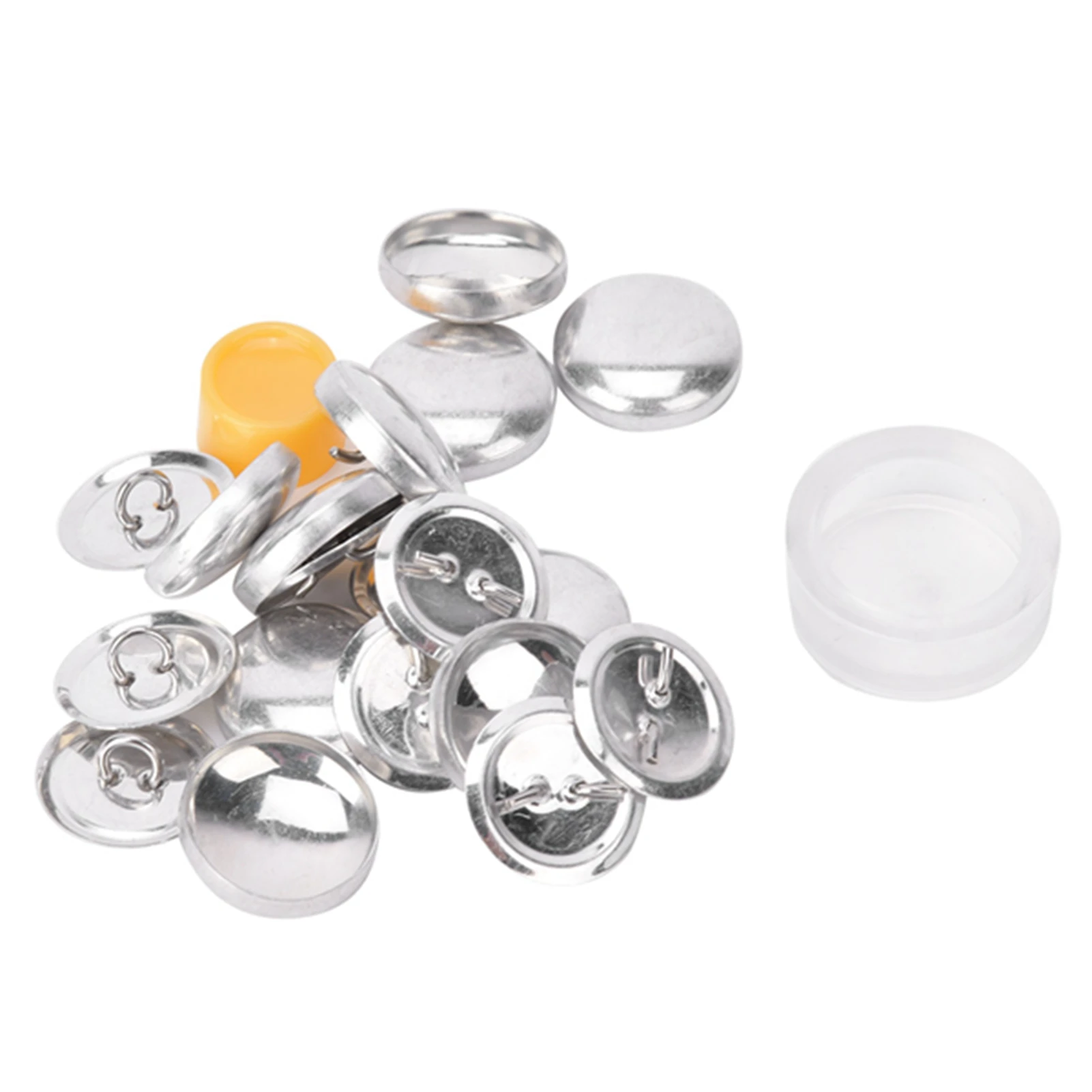 Stoffen Tas Cover Knoppen Kit Ronde Knoopbasis Diy Handgemaakte Handwerk Gesp Maken Gereedschap Cover Knoppen Montage Tool Cover Knoppen