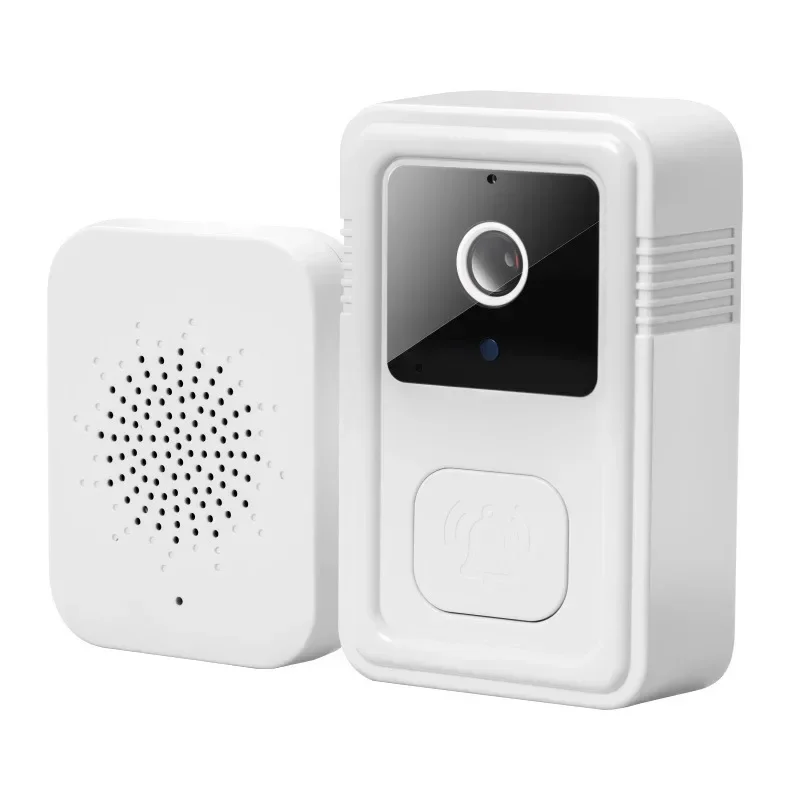 Wireless WiFi doorbell camera video two-way intercom doorbell, smart home voice conversion night vision security capture