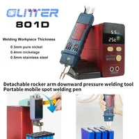 Glitter 801D Storage Capacity Spot Welding machine 12KW Battery Welder Spot Welder 0.2mm Pure Nickel welding 0.1-0.3mm 1800A