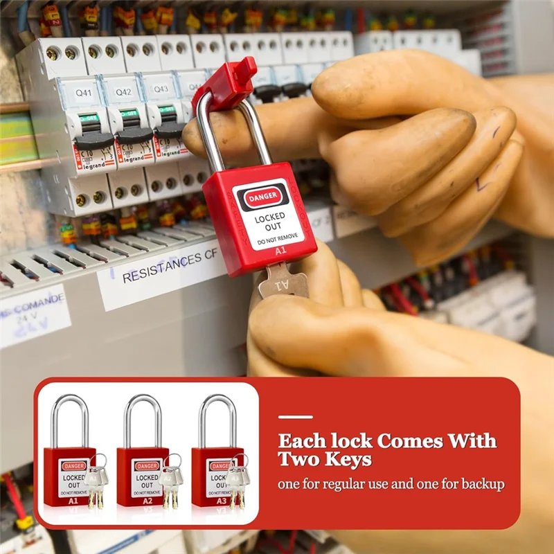 A003 Lockout Tag Kit Elektrische elektrische Lockout Tag Kit Industriële Lockout Tag Kit, Lockout Tag Kit