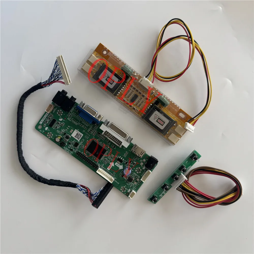 For LM190E03-A4K1/B4/A4K7/B4N4 Controller board kit Screen Panel LVDS Driver 22inch LVDS 4 lamps Monitor Screen Display Panel LC