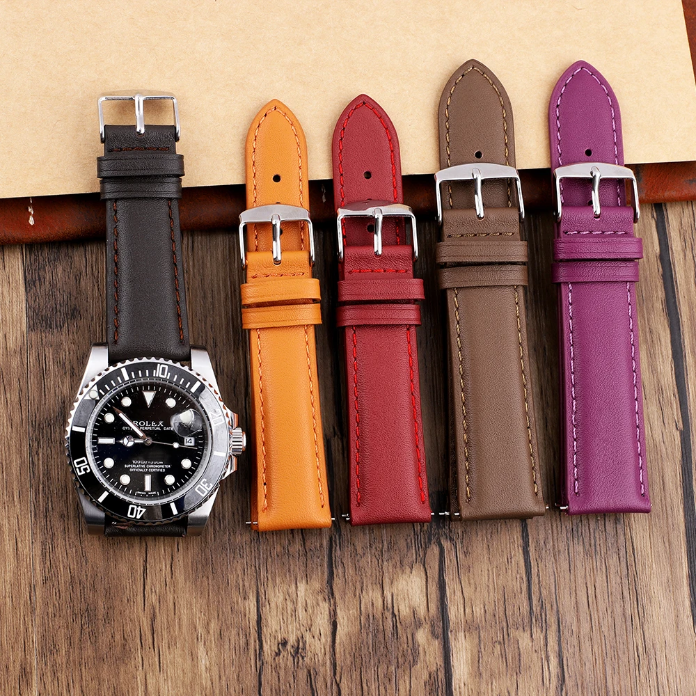 18mm 20mm hand gefertigtes Armband für Panerai 8mm 10mm 12mm 14 mm 16mm Uhren armbänder Ersatz bänder Armband