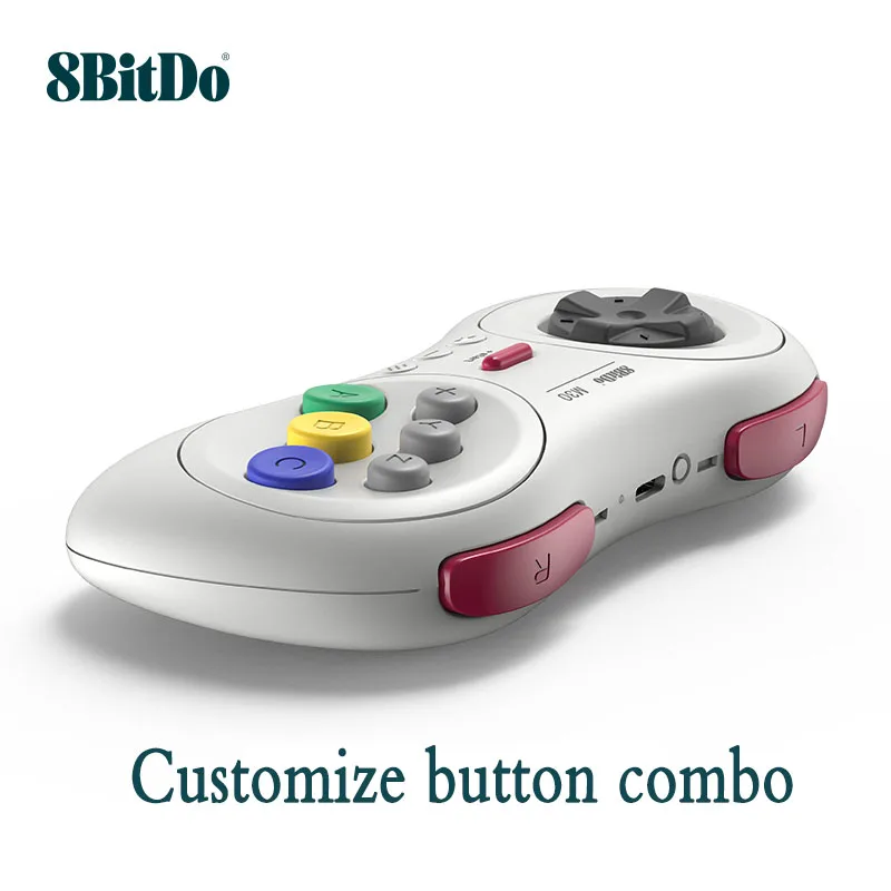 8BitDo M30 Bluetooth Gamepad Game Controller for Sega Genesis Mega Drive Style for Nintend Switch Steam Android Windows