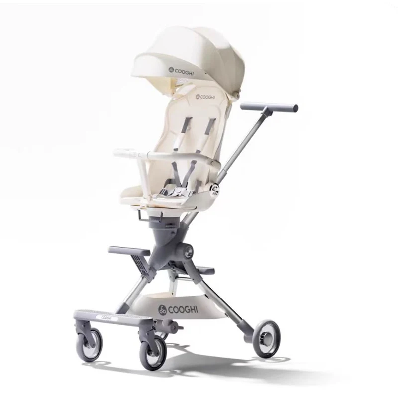 Baby carriage Folding Children Lightweight Baby Two-way Push can sit and lie down High Landscape Lightweight strollers