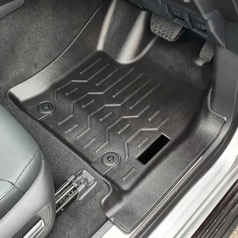 

3D custom D TPV rubber car floor mats for Land Cruiser 300 2020-2022+