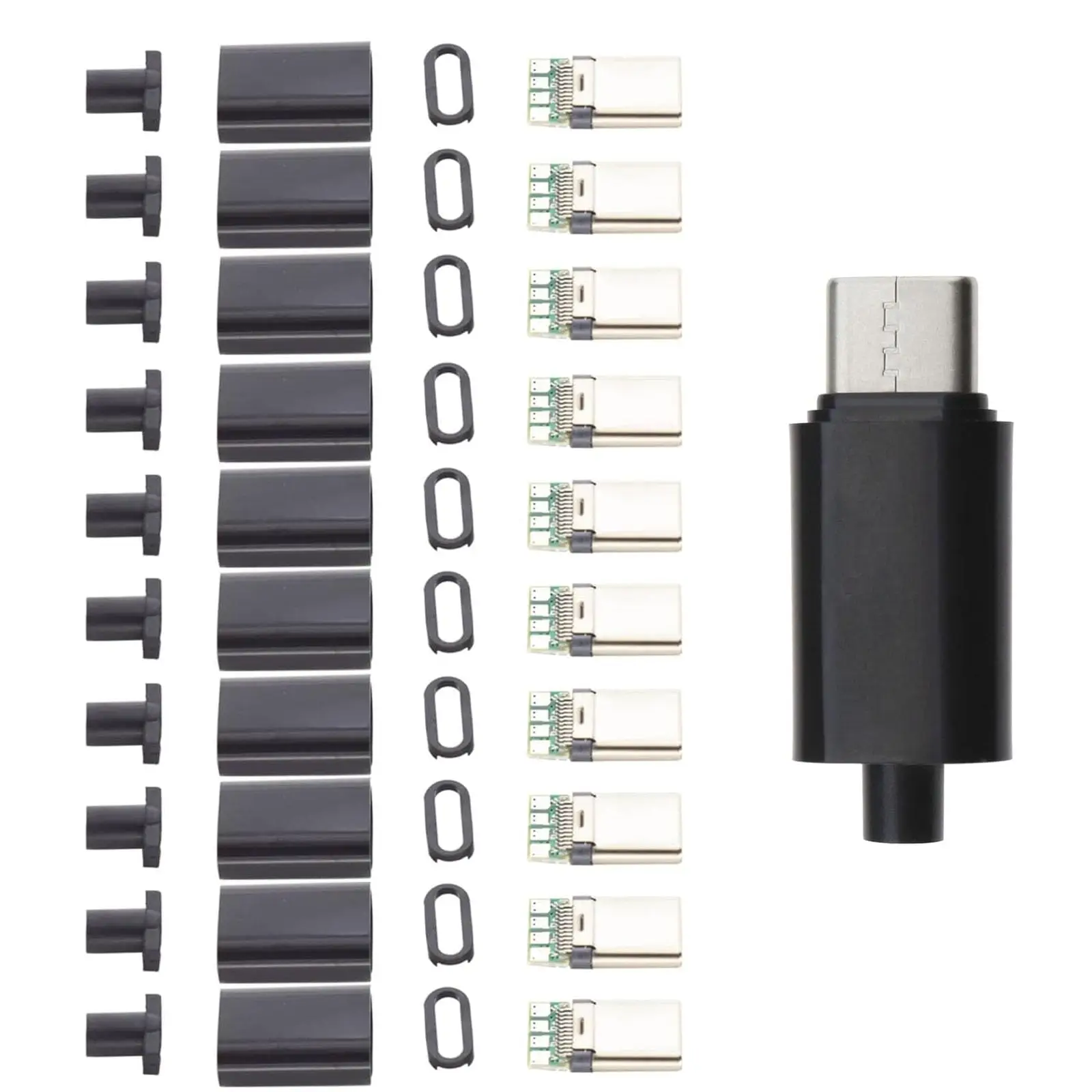 10Pcs Type C Usb3.1…