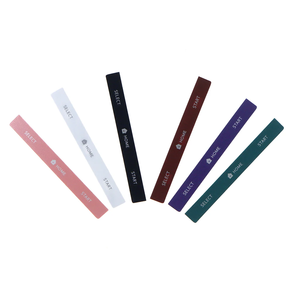 Autocollant de bouton de remplacement, 1 pièce, sélectionnez les autocollants de clé de démarrage à domicile pour accessoires de Console de jeu 3DS