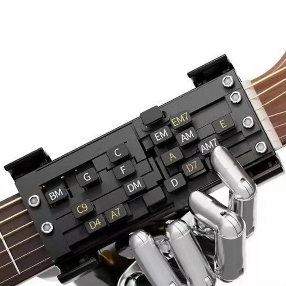 Guitar Chord Presser Guitar Trainer Chord Aid Guitar Assistant Learning System Chord Practice Tools for Beginners