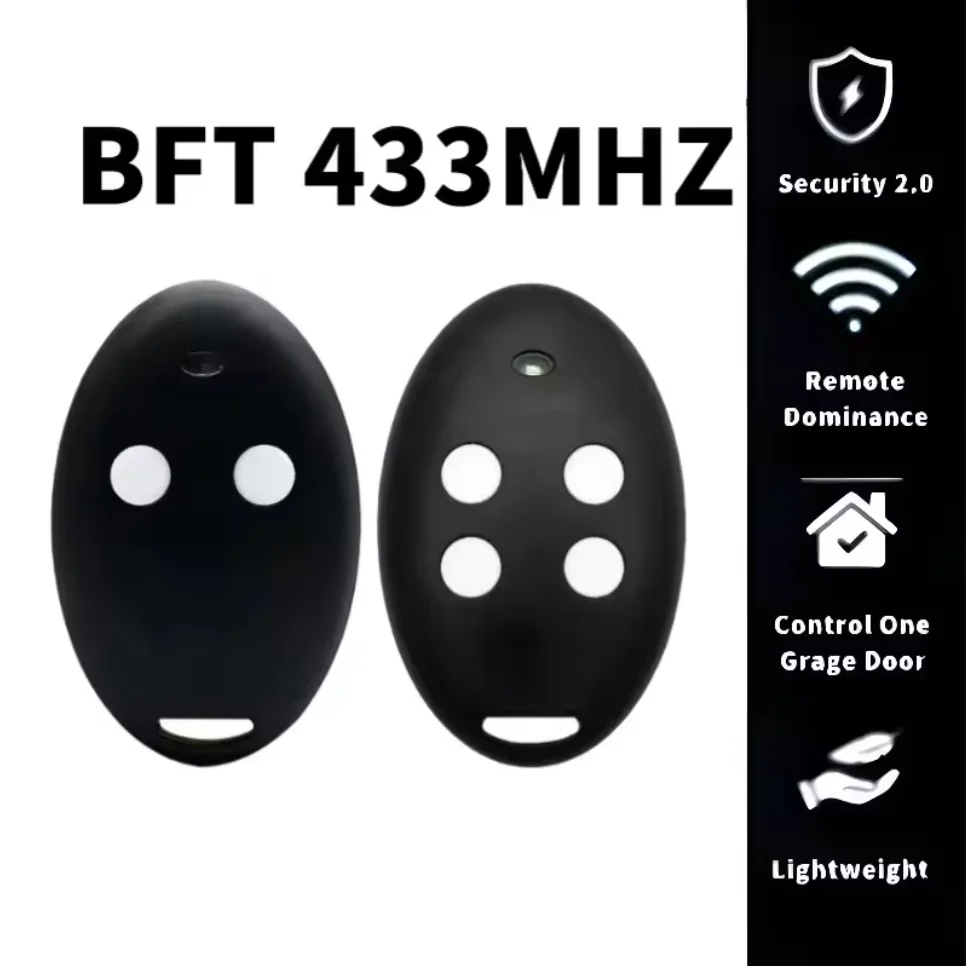 

Mini Bft Mitto 2m 4m 433.92Mhz Garage Door Remote Control Wireless Portable Rolling Code Transmitter
