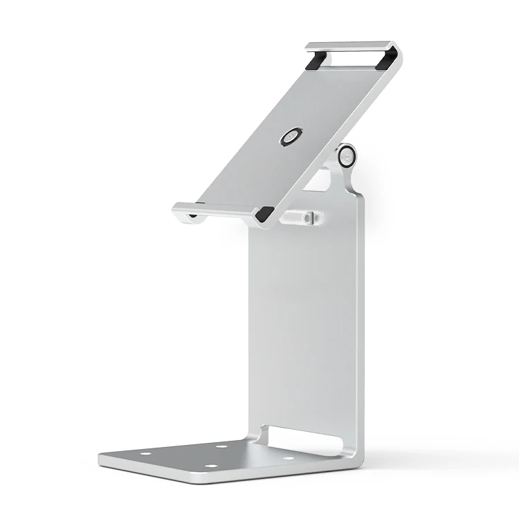 Aluminum counter top all-in-one tablet pos terminal stand for iPad