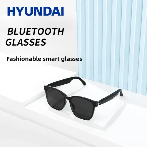 Imagen 1 del producto HYUNDAI HY-C8 Gafas inteligentes Bluetooth 5.4 Gafas de sol Auriculares Micrófono incorporado, deporte al aire libre, traducción AI, Compatible con iOS/Android