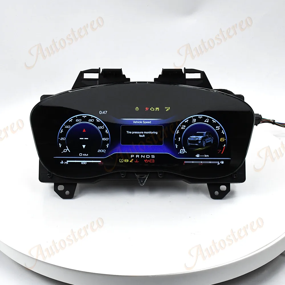 

For Ford Explorer 2011-2019 Digital Cluster Car LCD Dashboard Panel Virtual Cockpit Instrument Speedometer Screen Unit