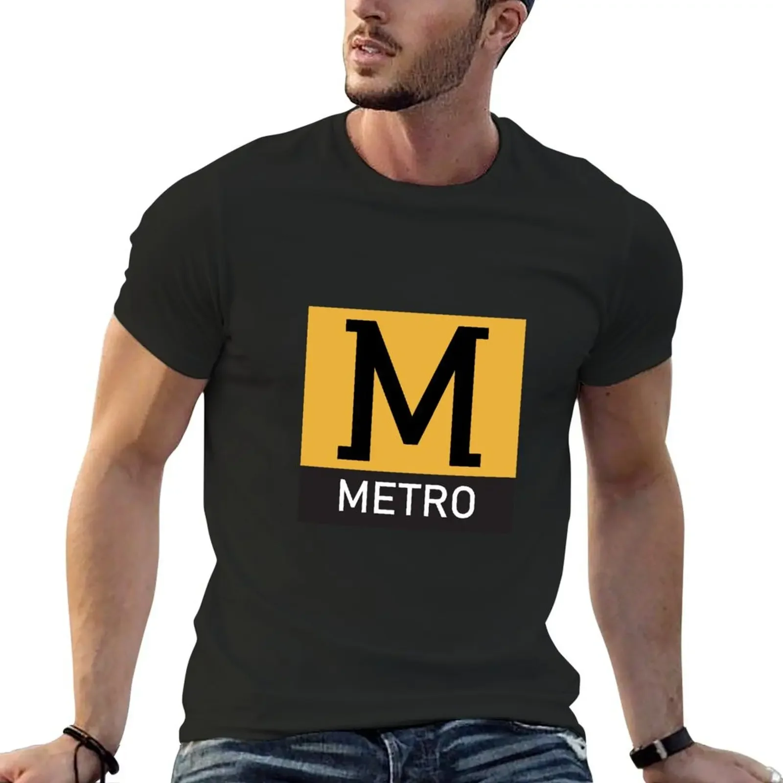 

Tyne And Wear Metro T-Shirt oversized designer shirts man clothes quick-drying mens big and tall t shirts