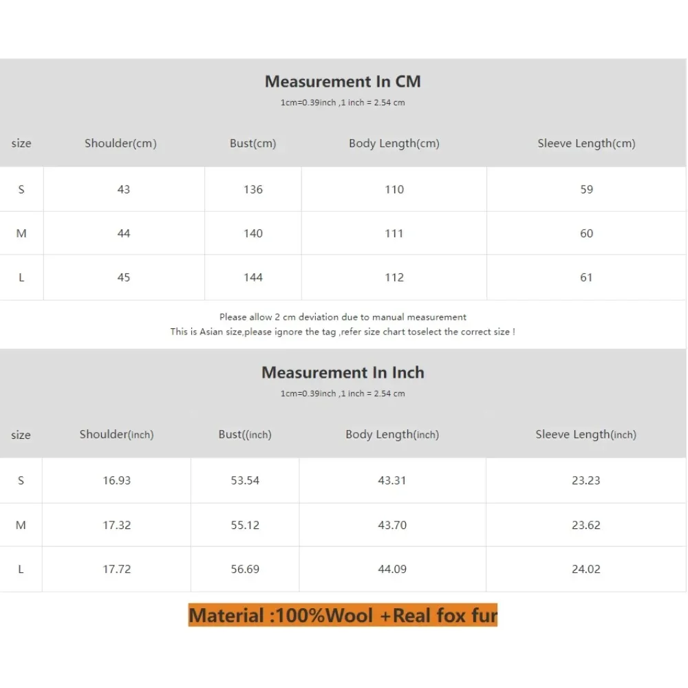 Women 2025 Autumn Winter New Bathrobe Double-sided Cashmere Coat Fox Fur Cuffs Long Woolen Coat Real Fox Fur Jacket Female