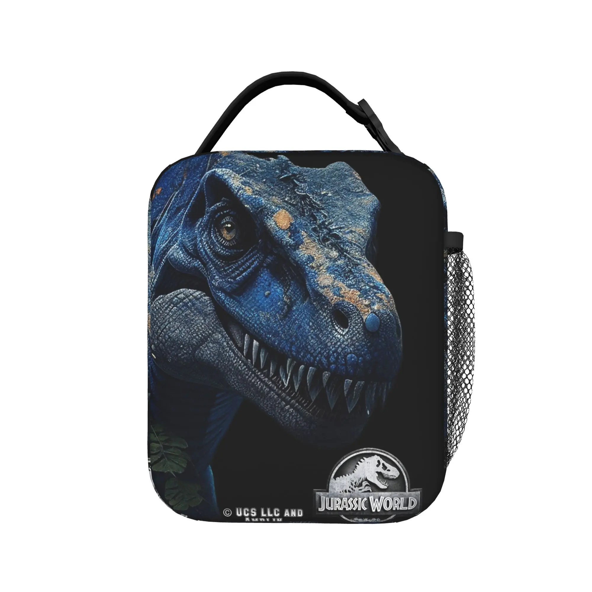 

Термосумка для обедов Jurassic Park Jurassic World Blue The Raptor, сумка-холодильник, сумка-тоут, ланч-бокс для работы и активного отдыха, сумка для хранения еды