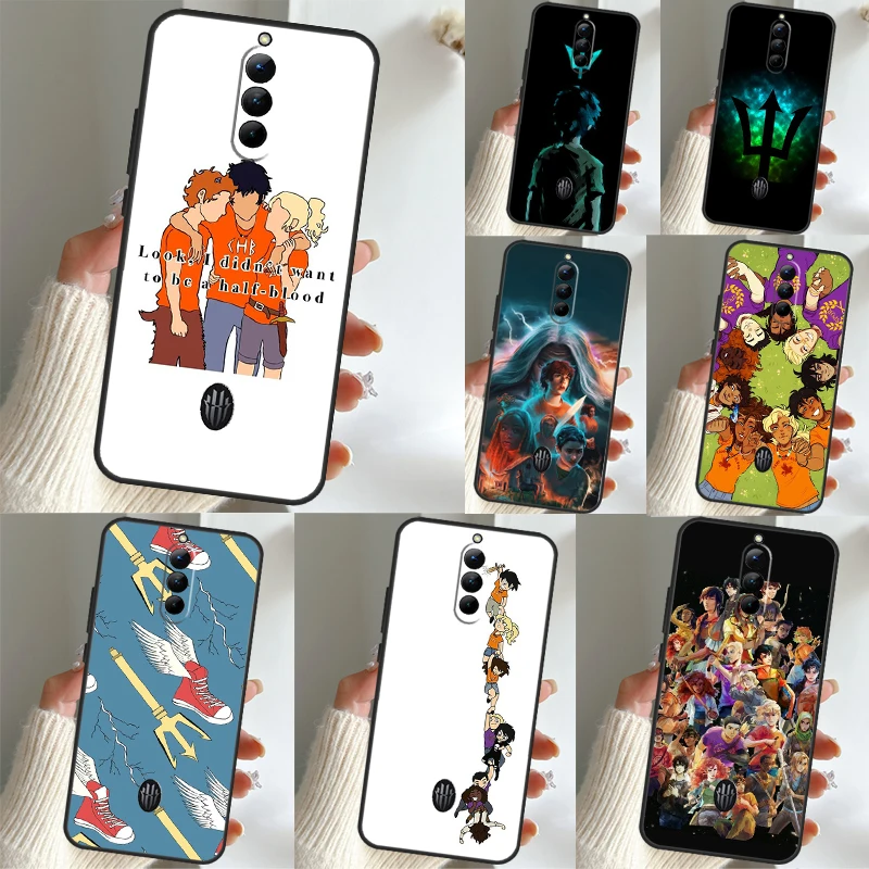 P-Percy Jackson Cartoon Case For ZTE Nubia Red Magic 7 Pro 6 Pro 8 Pro Plus 6S 7S 6R 5G 5S Cover Coque Fundas