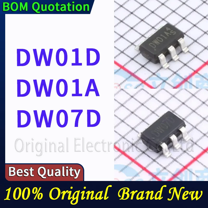 

5pcs/lot DW01D DW01A DW07D In stock Original High quality