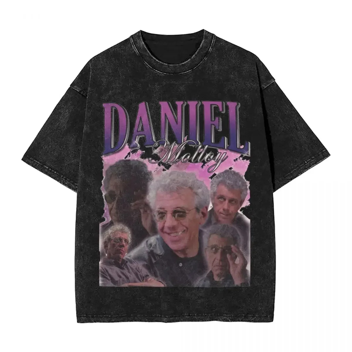 Customization Daniel Molloy Interview With The Vampire Washed T-Shirt Men Casual T Shirts Summer O Neck Hip Hop Tee Shirt Loose