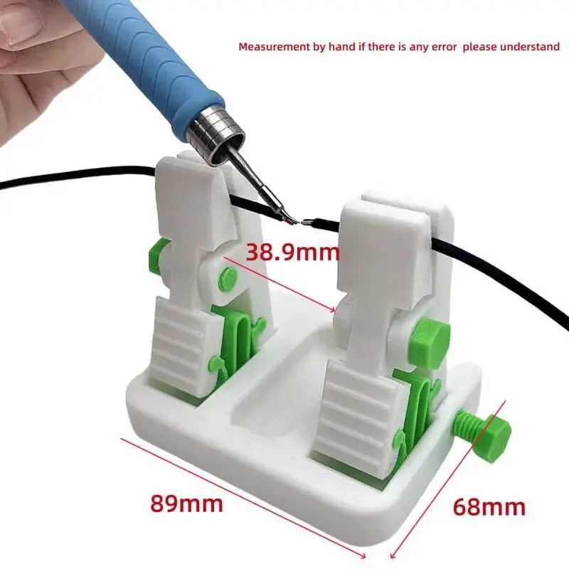 ABS Wire Welding Fixture Adjustable Clamp BGA PCB for Thick Thin Cables Soldering Station Desktop Holder Cable Management Tools