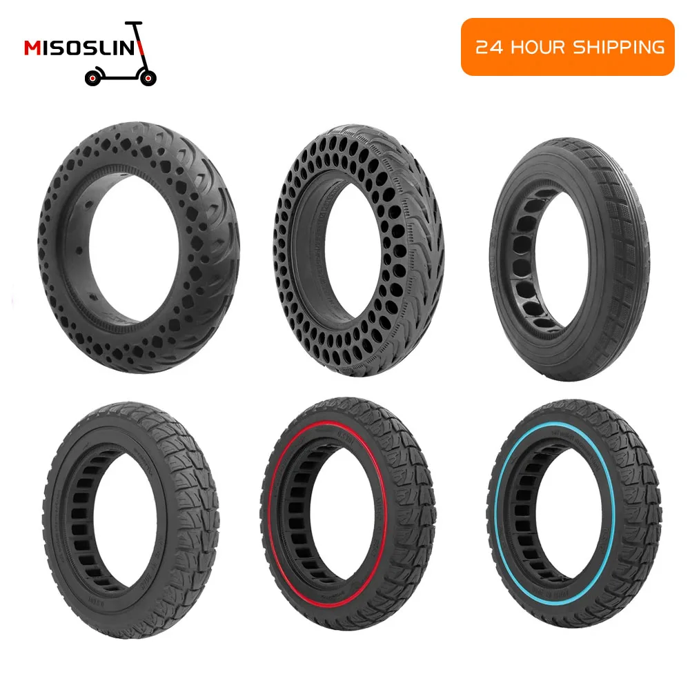 

10x2.0 Honeycomb Shock Absorption Solid Tire 10Inch Non-skid Non-Pneumatic Tyre For Xiaomi Mi3 M365 Pro Pro2 1S Electric Scooter