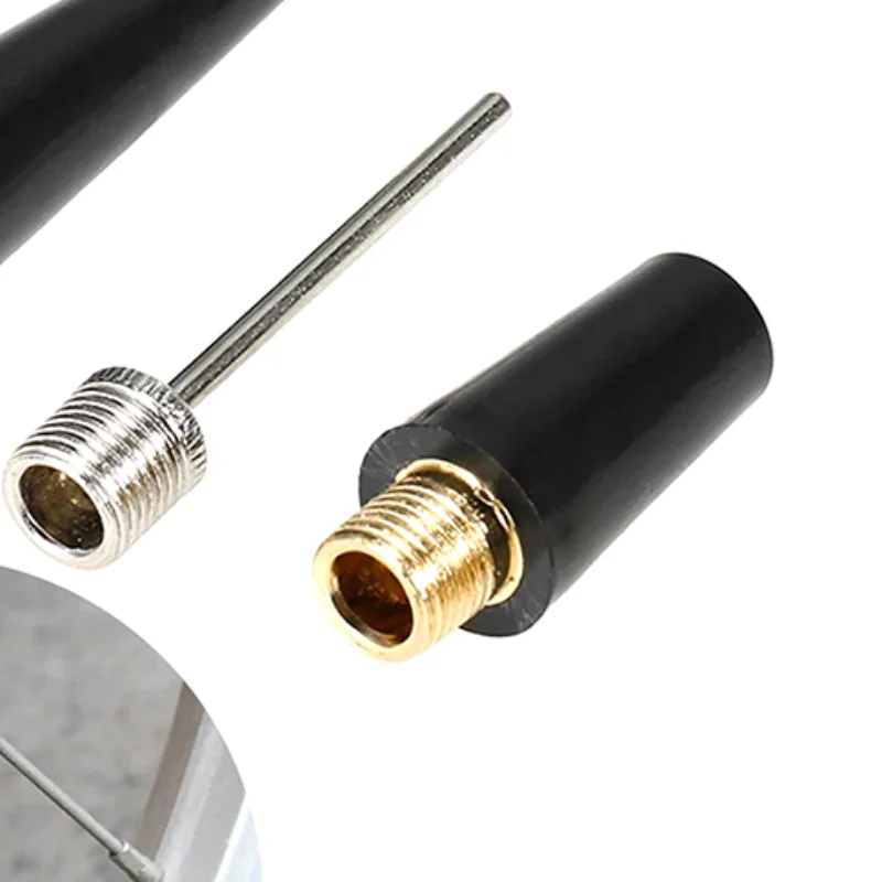 3 PCS Needle Nozzle Adapter Kit Ball Inflation Pump Needle Valve Adapter Kit Ball Pump Needle Bike Tire Inflating Kit