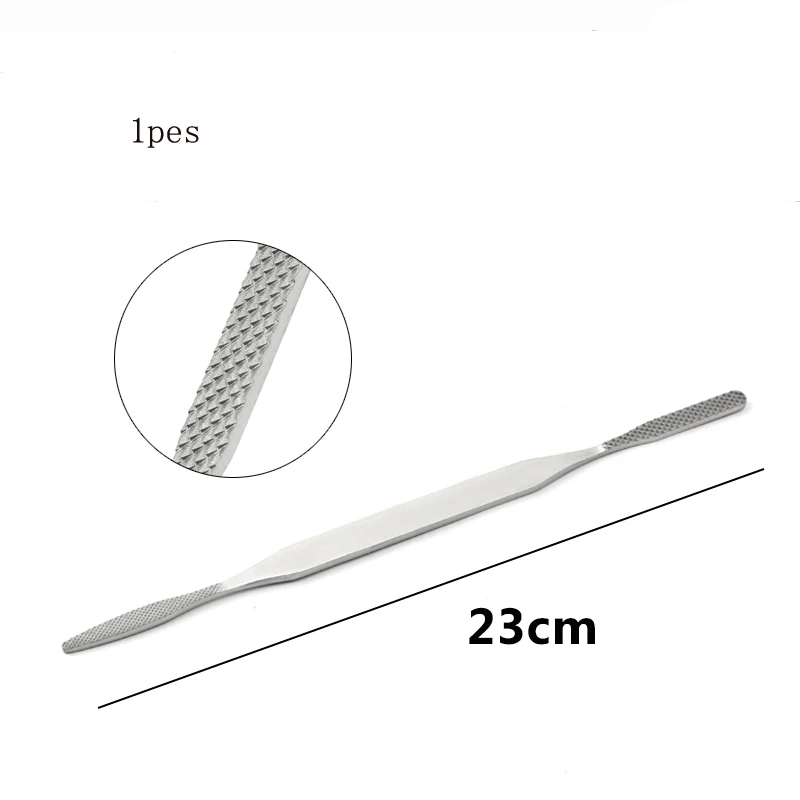 สแตนเลส Rhinoplasty Instruments จมูกกระดูกถูตรงขอบด้านนอก Arc ภายใน Arc เครื่องสำอางค์เครื่องมือ Nasal Bone F