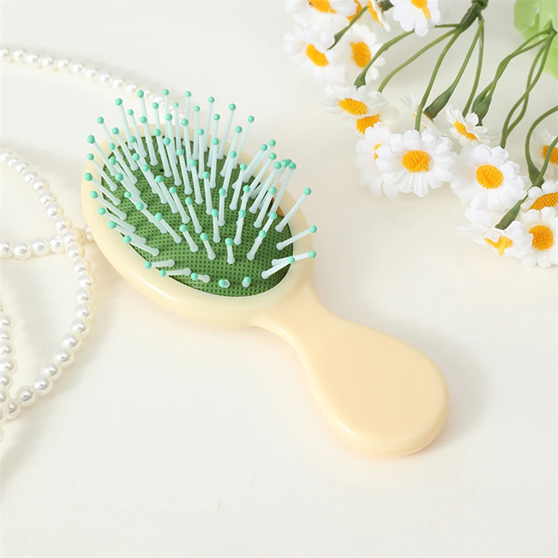 1/2pc Air Bag Hair Comb Mini Head Massager Anti Static Styling Accessories Wet And Dry Portable Children Girl Hair Brush Comb