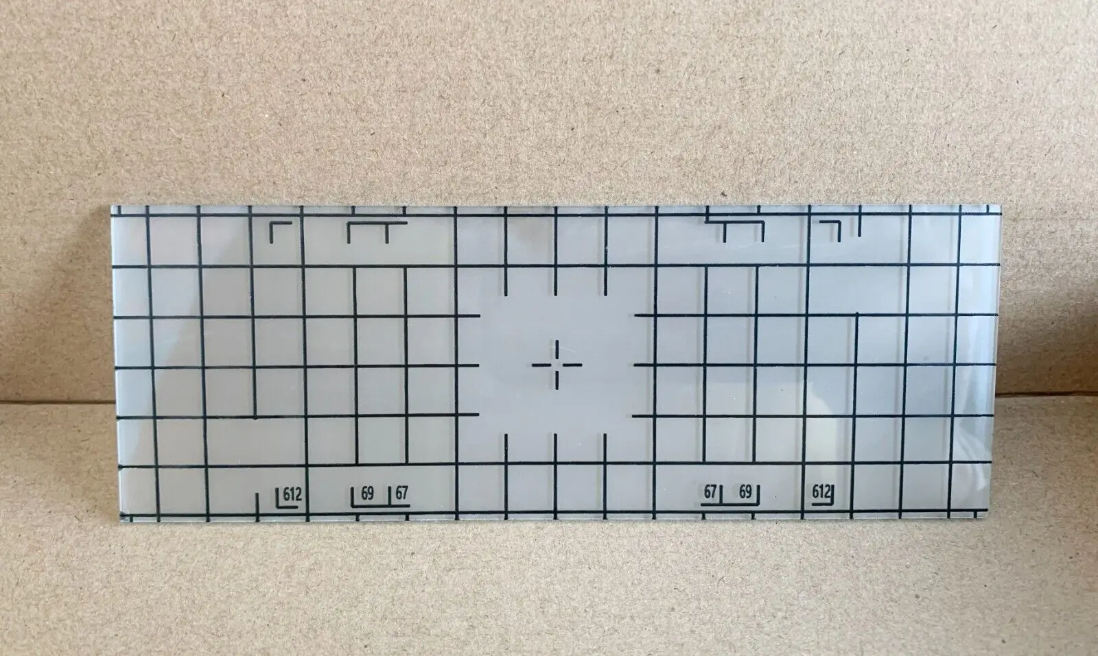 Imagem -02 - Tela de Focagem Proscope com Grade Vidro Moído 6x17 Polegadas 175x63x11 mm Novo