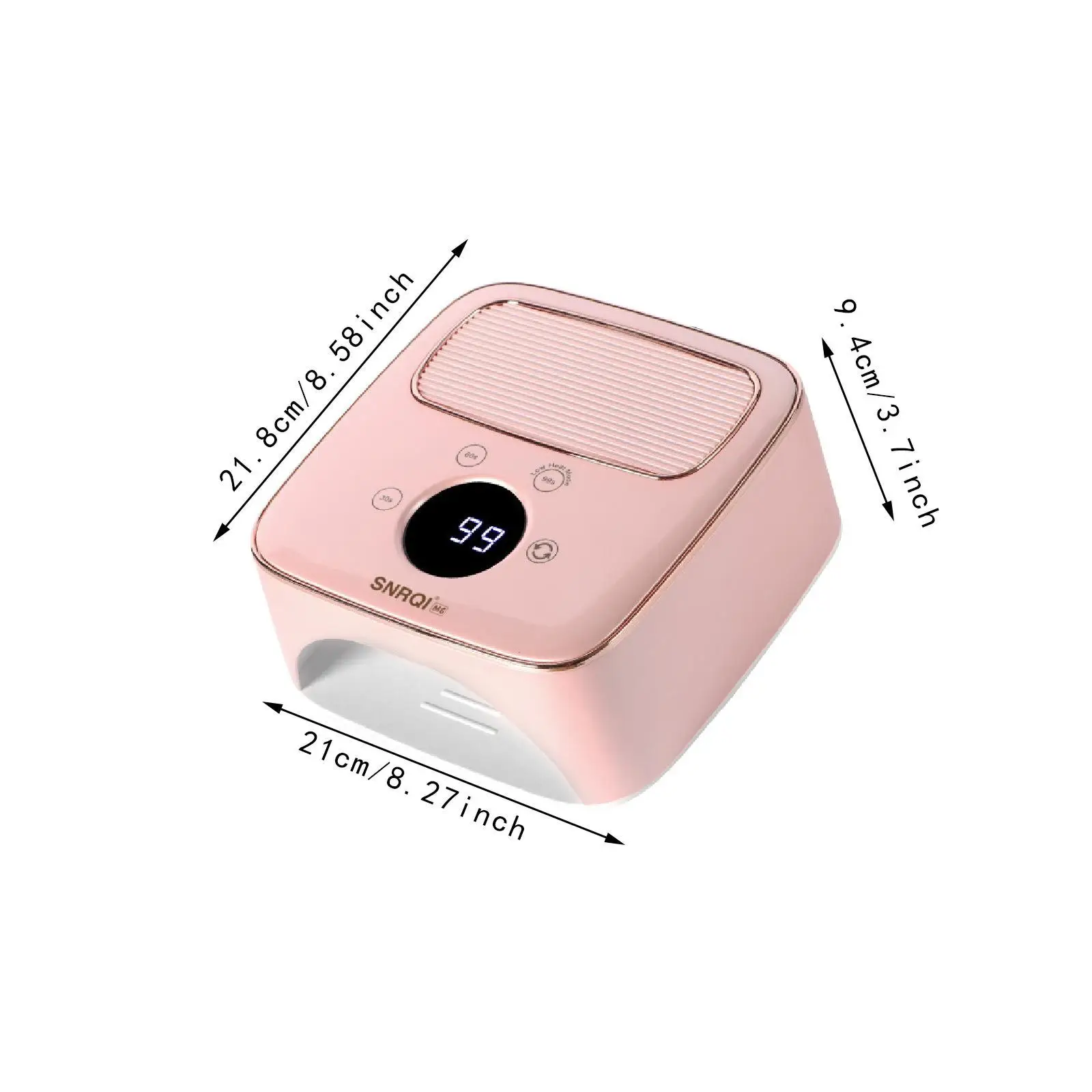 مصباح أظافر محمول بقدرة 48 وات مع 36 خرزة، أداة مانيكير سريعة الجفاف لصالون المنزل بنفسك