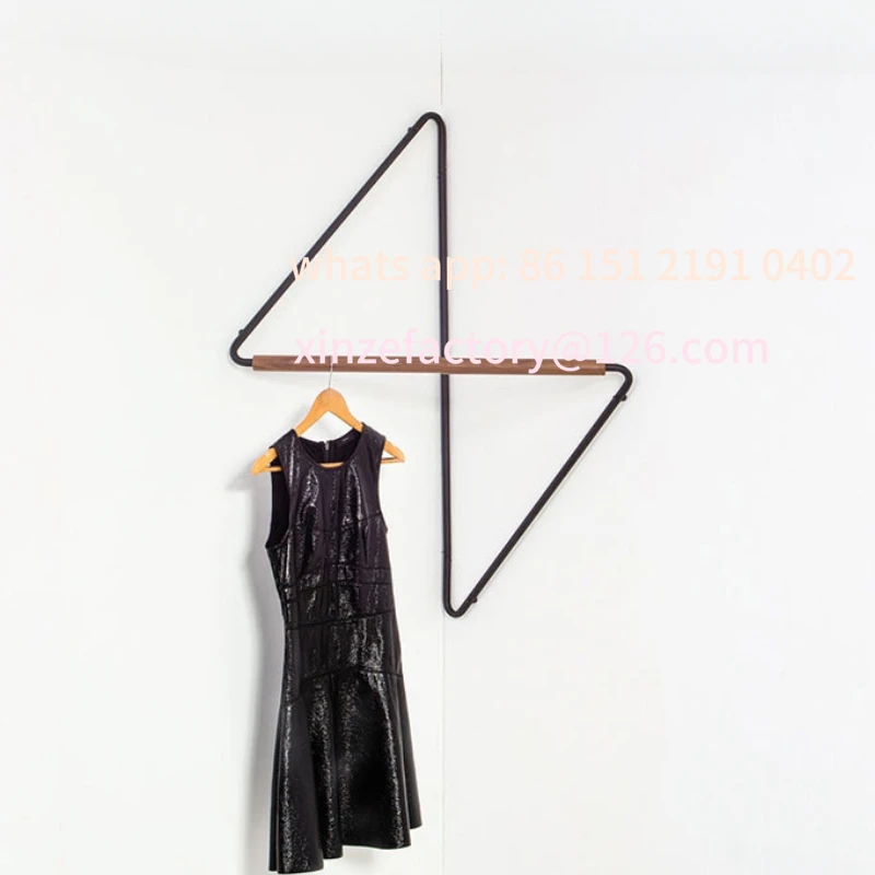 

Customizable drewna nordyckiego Wieszak na ubrania Narożny wieszak na kapelusze Dekoracja ścienna Narożny orga