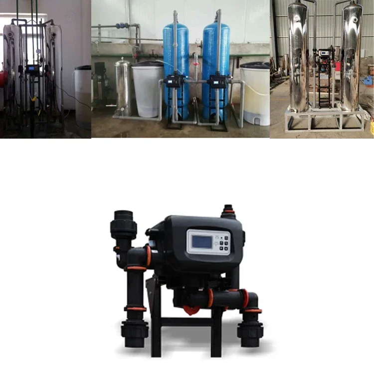 Custom Commercial Softening Automatic Control Duplex Water Softener Valve With High Efficiency Feature.