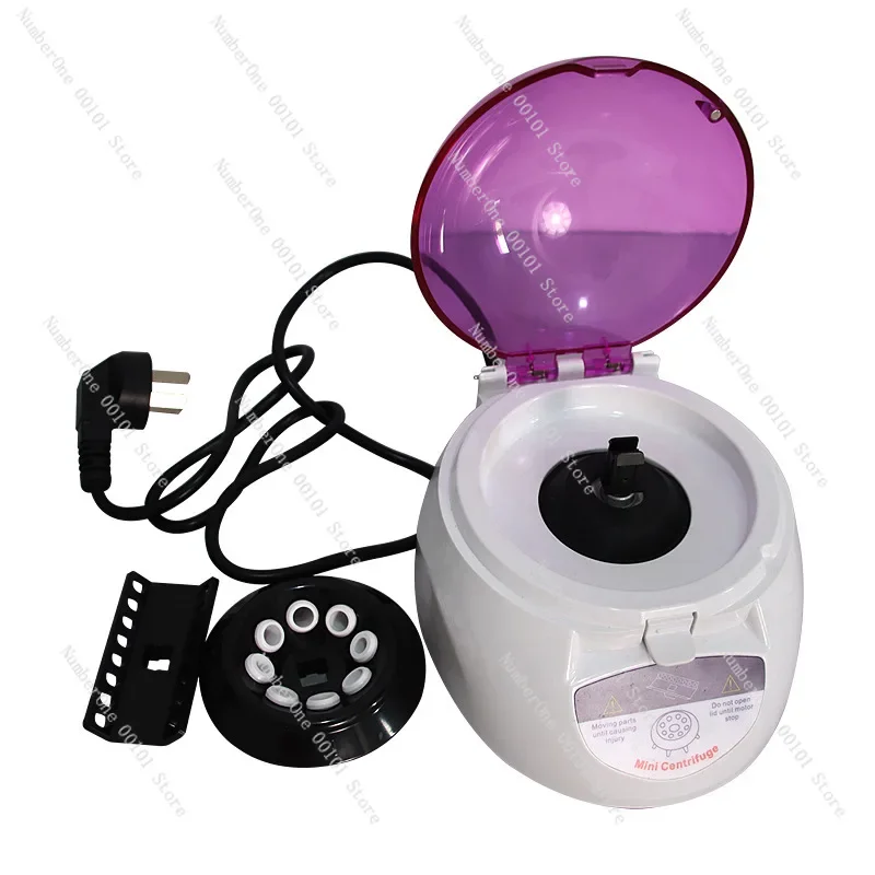 

Mini Handheld Miniature Electric Centrifuge Digital Display Micro Laboratory Pet Serum Three Separator Small