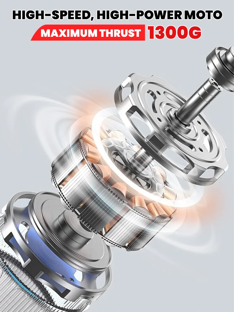 130000RPM 터보 제트 팬 1600g 추력 200 MPH 풍속 (마키타/밀워키/디월트 18V 배터리용) 자동차 세차 건조기 강력 터보팬