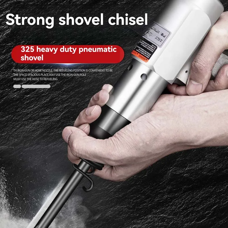 Heavy Duty Wind Shovel Professional Wind Hammer Impact Shovel Industrial Grade Rust Removal Tool Multi-Purpose Pneumatic Tool