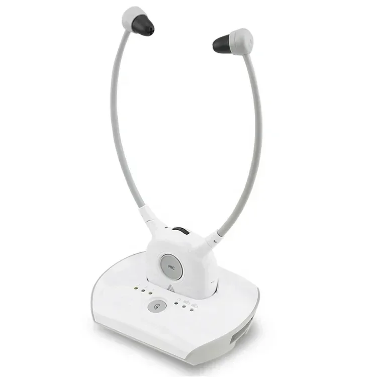 2023 New Style Wireless Tv Headphones For Hearing Impaired Or Private Listening