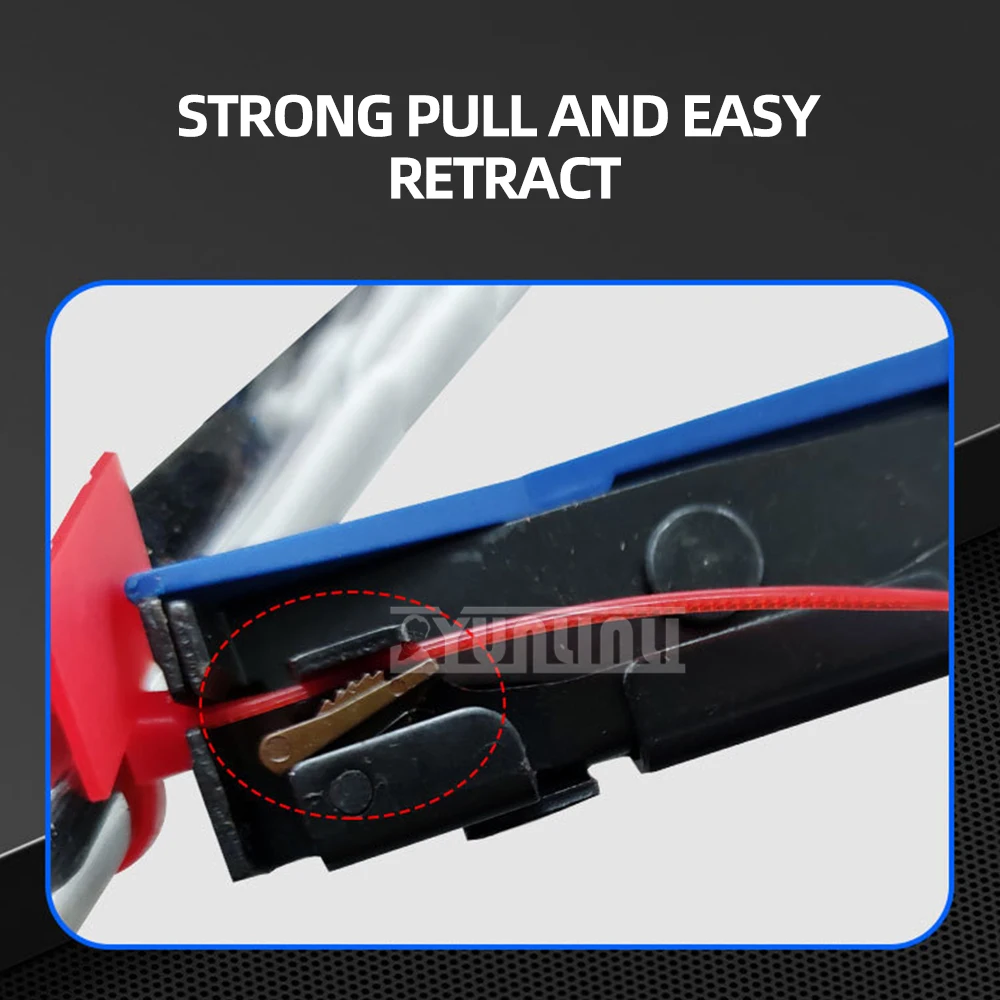 Nylon plastic tie machine Tightening cutting tool gun Cable tie pliers Cable tie gun Quick binding gun PG450/PG460