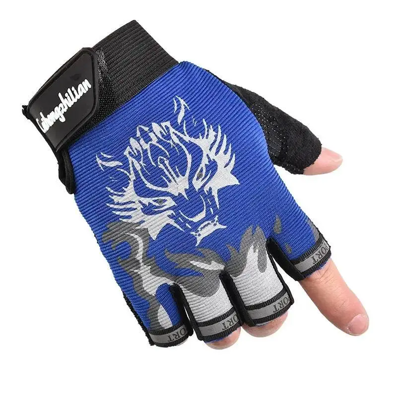 

Motorcycle Half Finger Men Guantes Women Moto Bike Cycling Sports Fingerless Glove Shooting Hunting Wear Resistant Gloves
