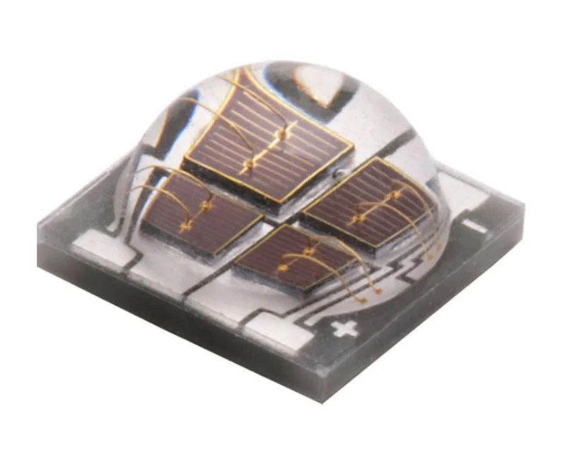 Burk kunststofftechnik gmbh & co 5W 5050 850nm 940nm 980nm 1050nm na podczerwień IR wysokiej mocy dioda LED do lampy 4 chipy światła 1.4-1.8V 2800mA