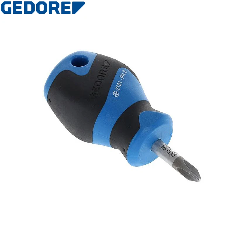 GEDORE 2161 PH 2 Cross Screwdriver Three Material Handle With Suspension Hole Clear Spray Paint With Leather Pad