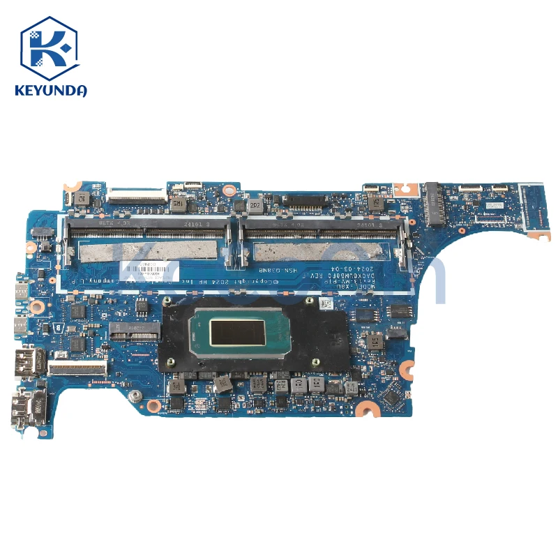 For HP Elitebook 630 G11 Notebook Mainboard DA0X8UMB8F0 N96509-601 N96506-601 Ultra 5/Ultra 7 CPU Laptop Motherboard Tested