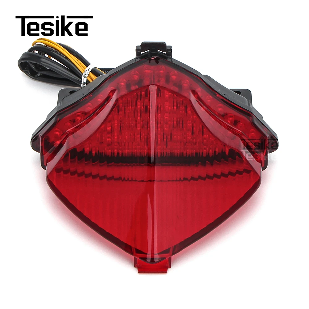 

Motorcycle Rear LED Tail Light Brake Turn Signals Integrated Light Red Taillight For Yamaha YZF R1 2004 YZF-R1 2005 YZFR1 2006